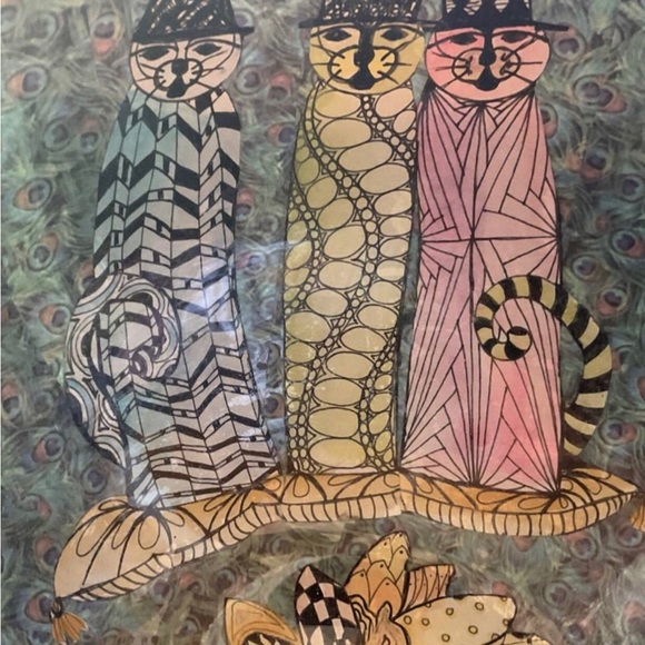 Unique & One of a Kind Decoupage bowl. - Picture 11 of 13